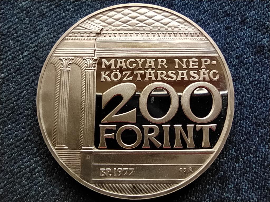 Magyar Nemzeti Múzeum alapításának 175. évfordulója .640 ezüst 200 Forint
