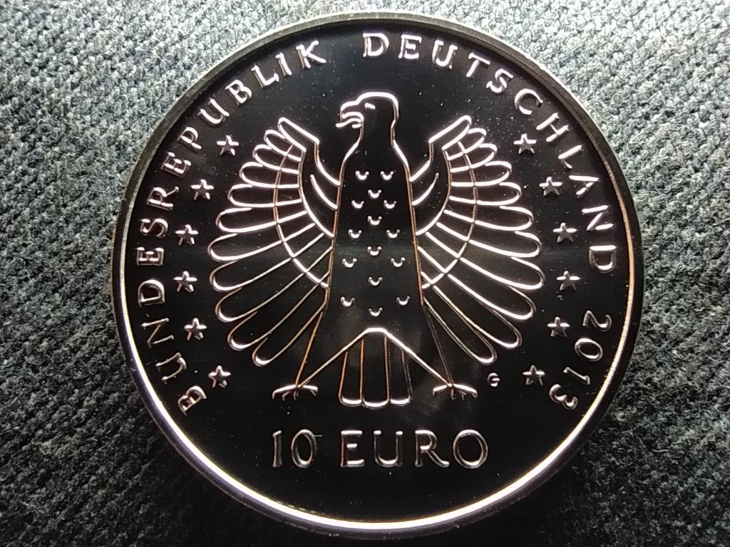 Németország Heinrich Hertz .625 ezüst 10 Euro