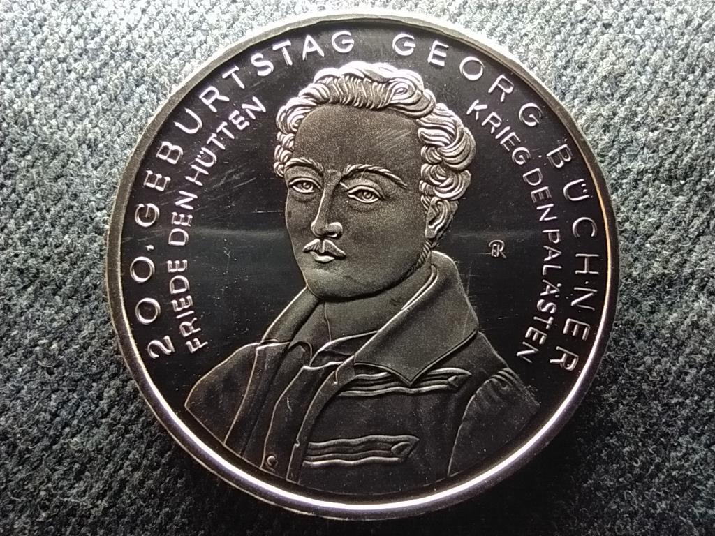 Németország Georg Büchner .625 ezüst 10 Euro