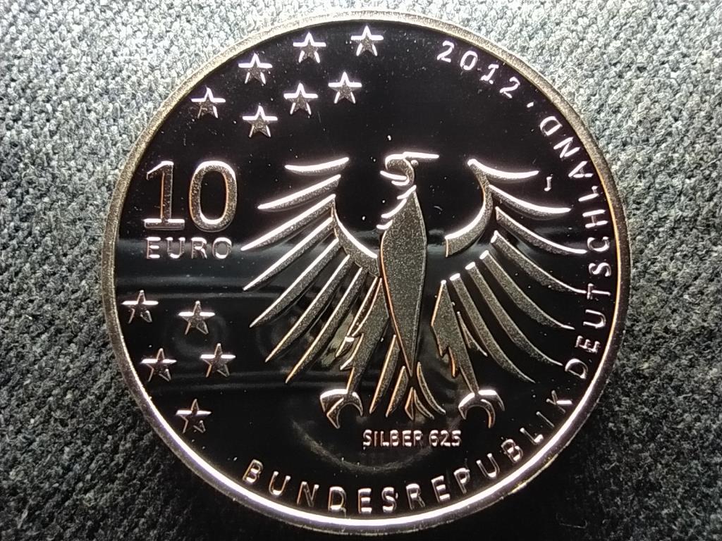 Németország Gerhart Hauptmann .925 ezüst 10 Euro