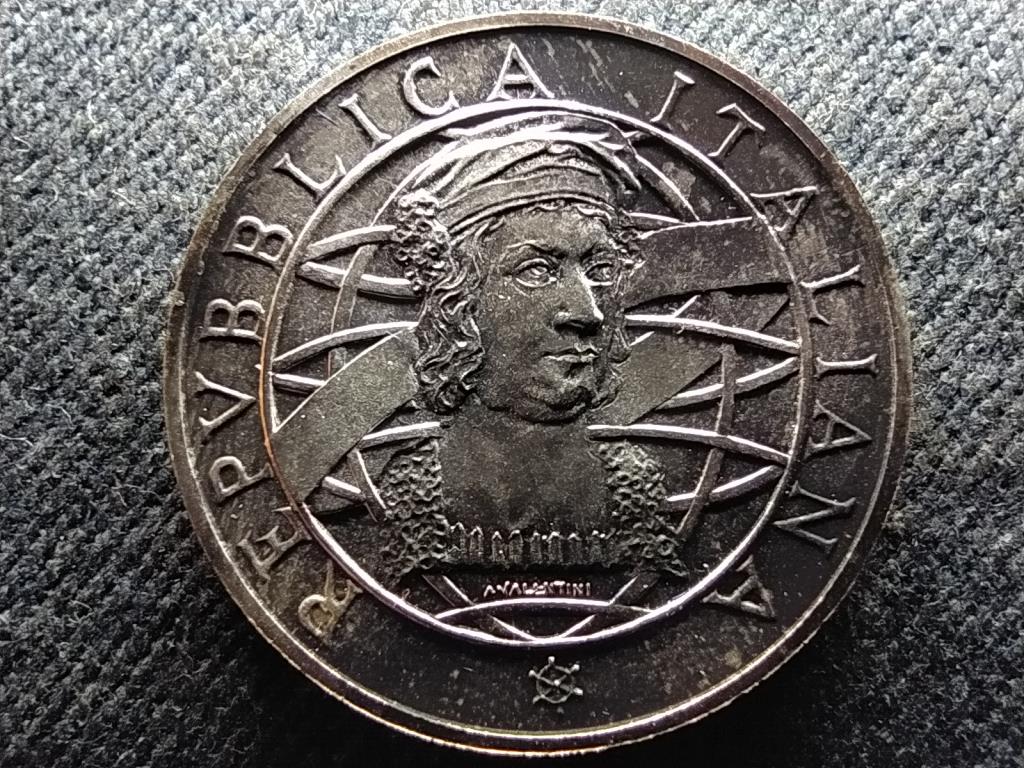 Olaszország Colombo Az indulás .835 ezüst 500 Líra