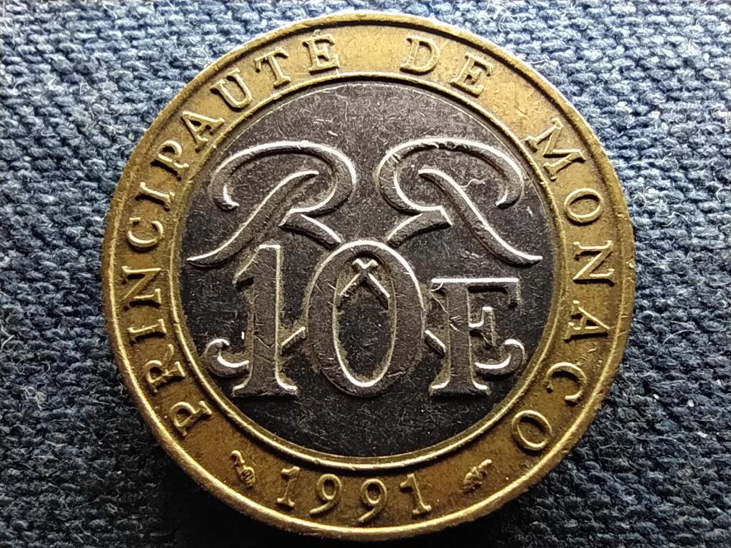 Monaco III. Rainier (1949-2005) 10 frank