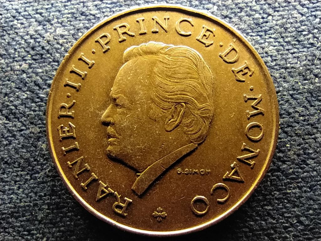 Monaco III. Rainier (1949-2005) 10 frank