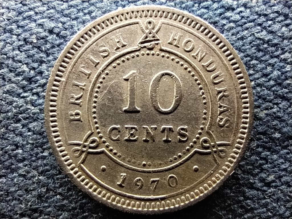 Belize Brit Honduras kolónia 10 cent