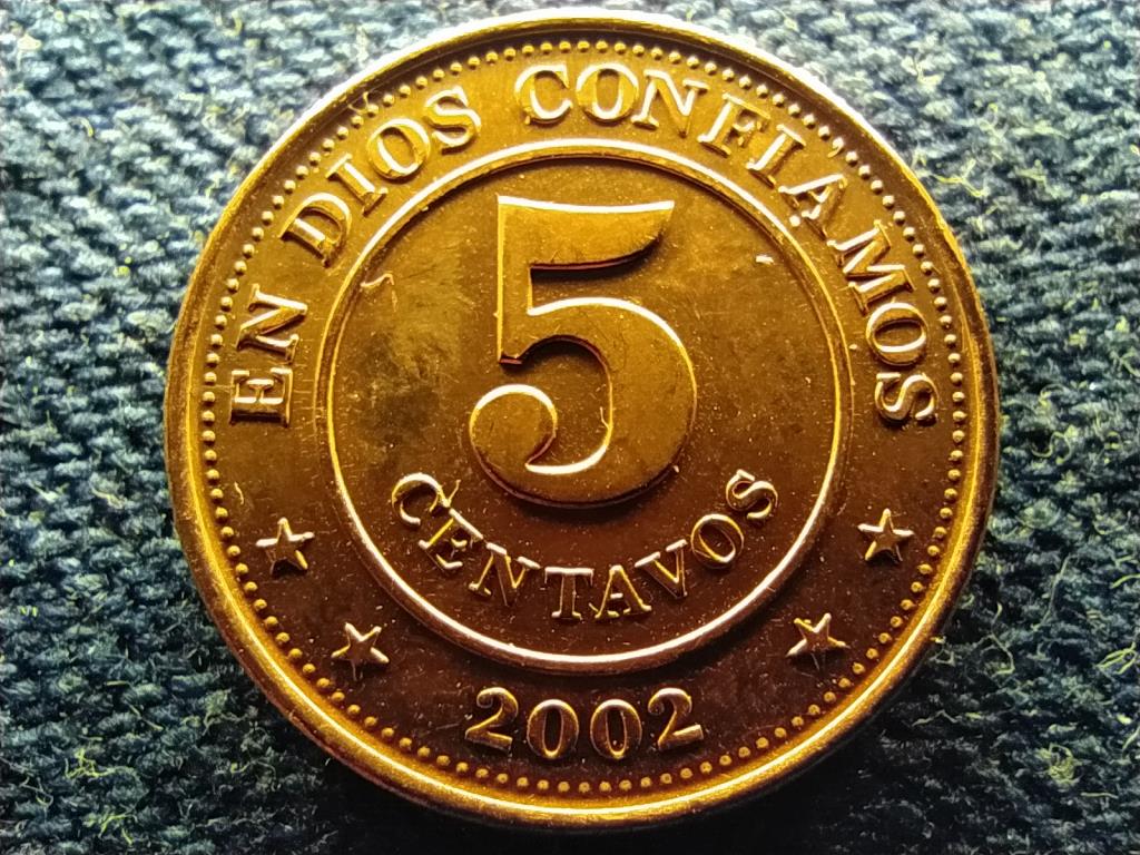 Nicaragua Köztársaság (1821- ) 5 centavo