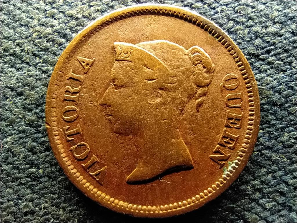 Malajzia Viktória (1837-1901) 1/4 cent