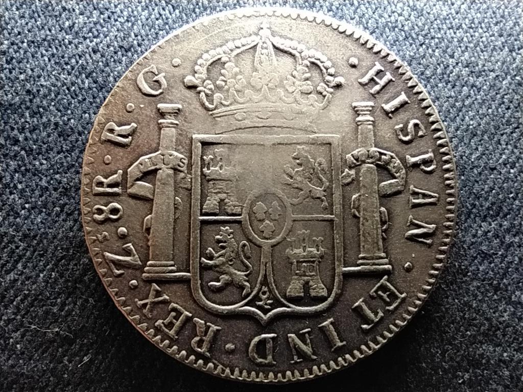 Mexikó VII. Ferdinánd (1808, 1813-1833) .903 ezüst 8 real
