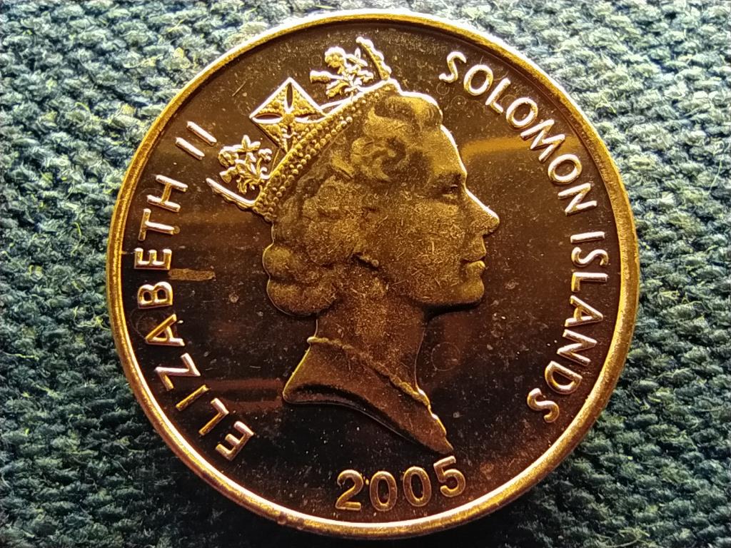 Salamon-szigetek II. Erzsébet (1952-2022) 1 cent