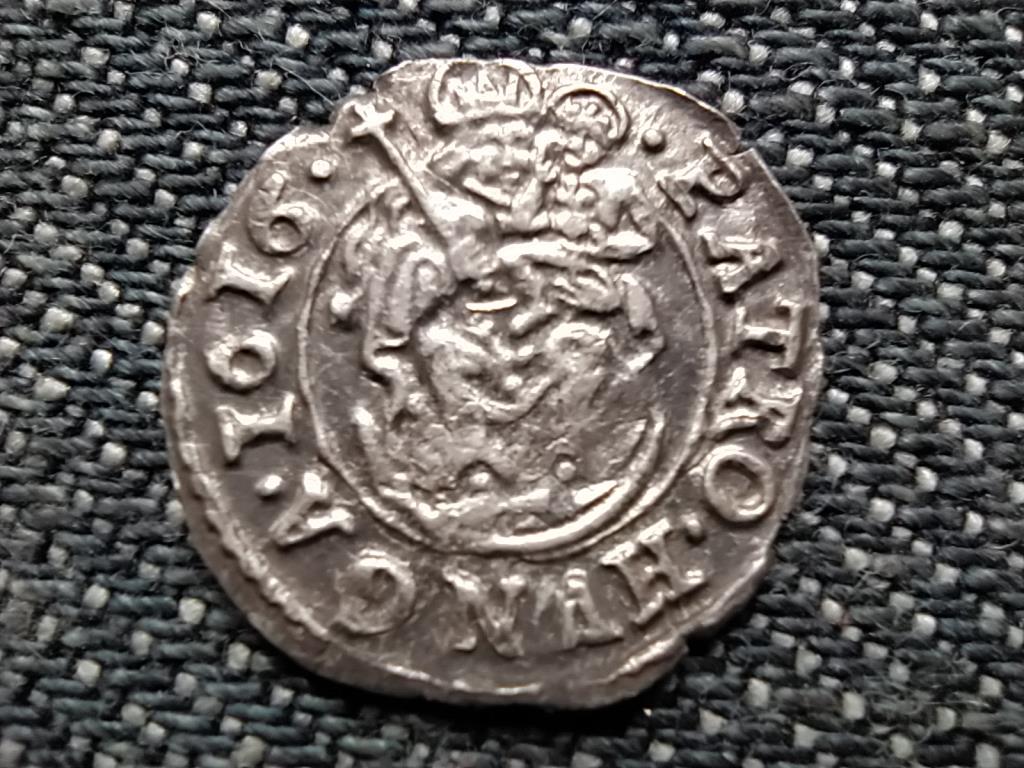 II. Mátyás (1608-1618) ezüst Dénár ÉH870