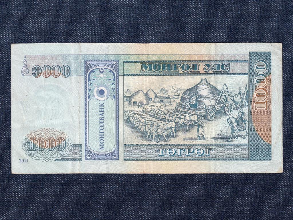 Mongólia 1000 Terper bankjegy