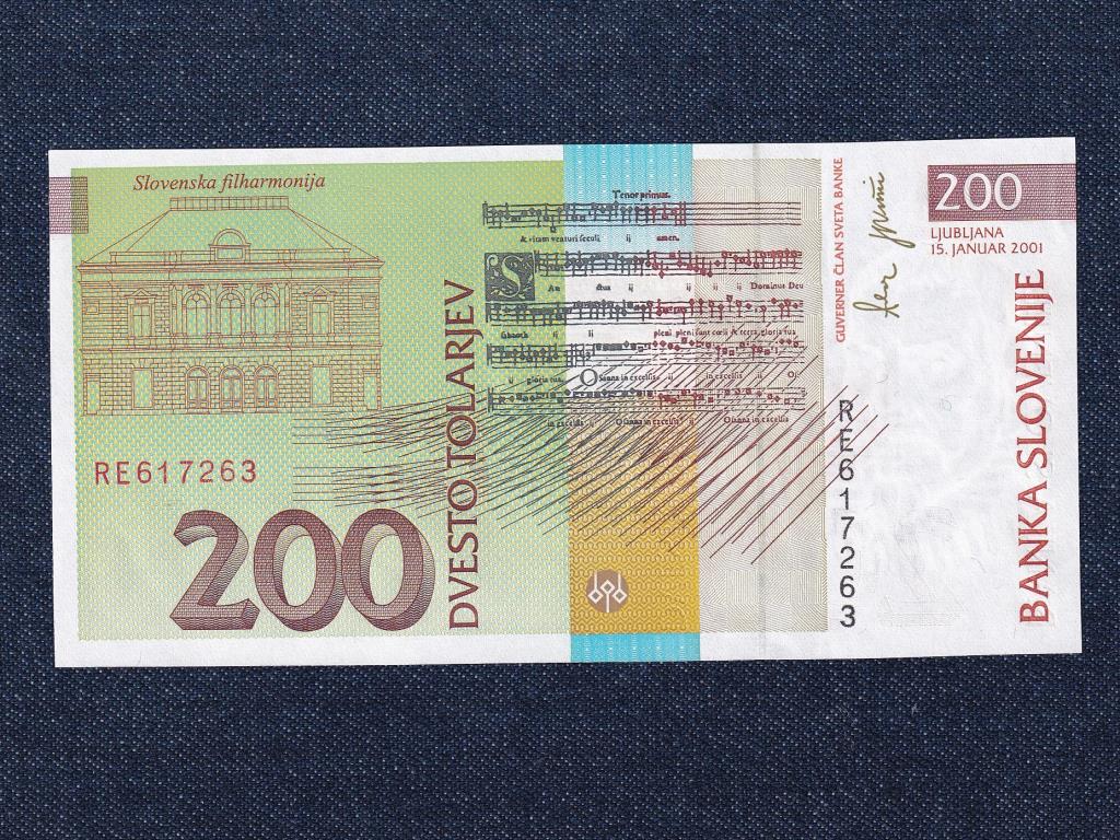 Szlovénia 200 tolar bankjegy