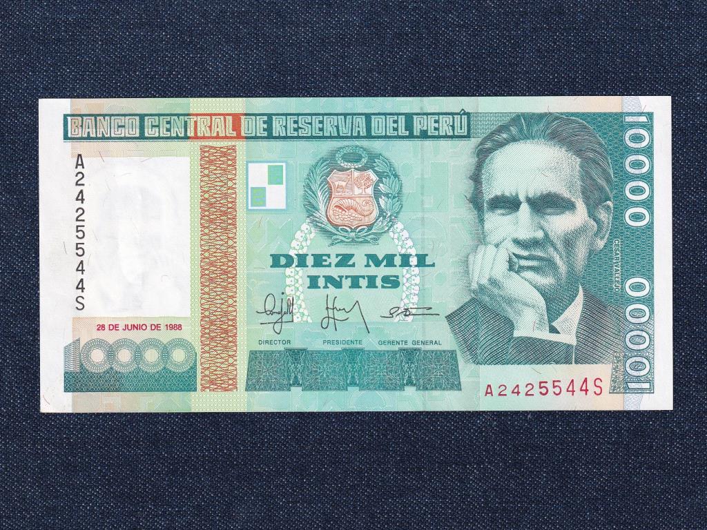 Peru 10000 inti bankjegy