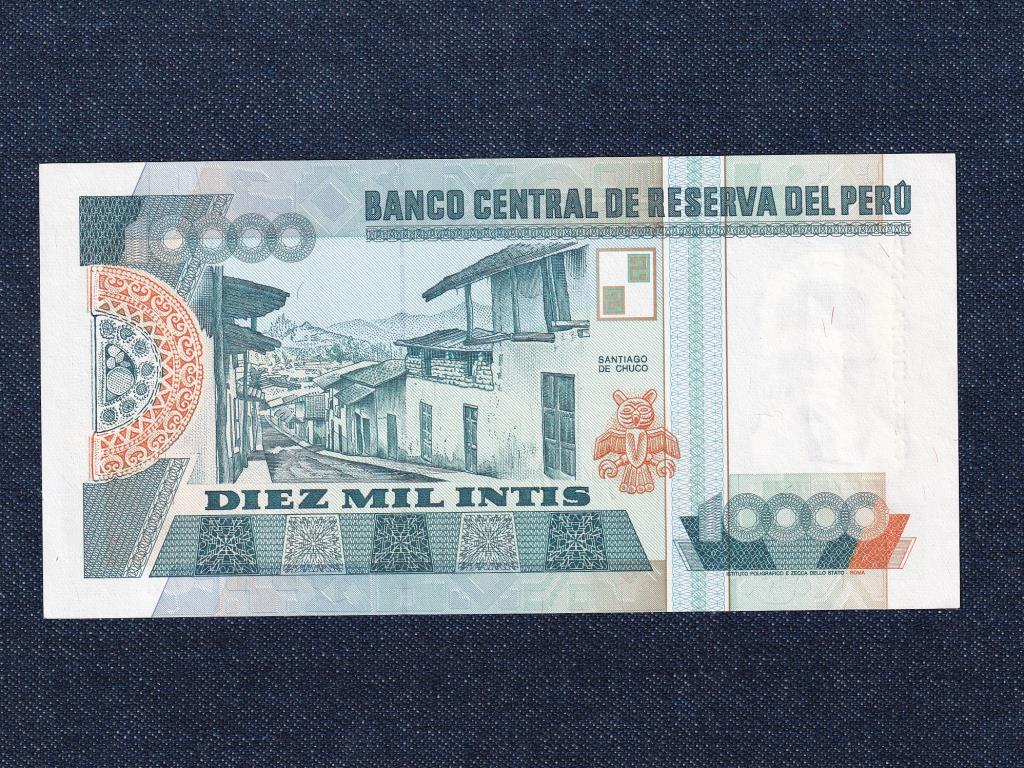 Peru 10000 inti bankjegy