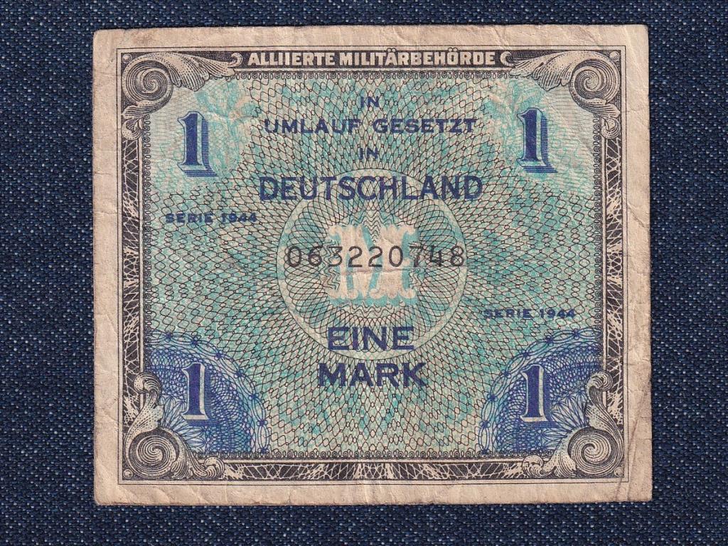 Németország II. VH megszállt német terület 1 Márka bankjegy