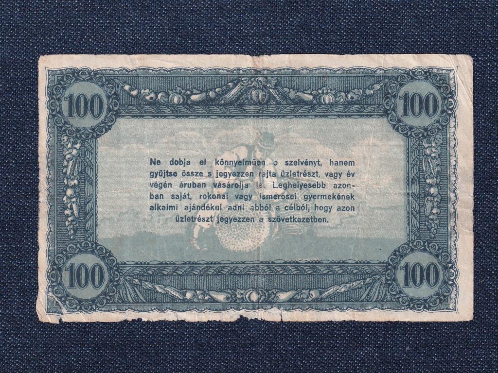 Vásárlási visszatérítés 100 Korona bankjegy