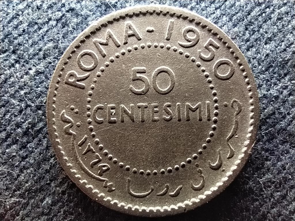 Szomália Szomália Olasz Szomáliföld - (1950-1960) 50 centesimi