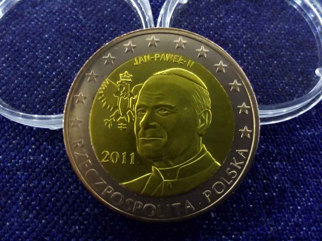 Lengyelország II. János Pál Pápa 2 Euro próbaveret