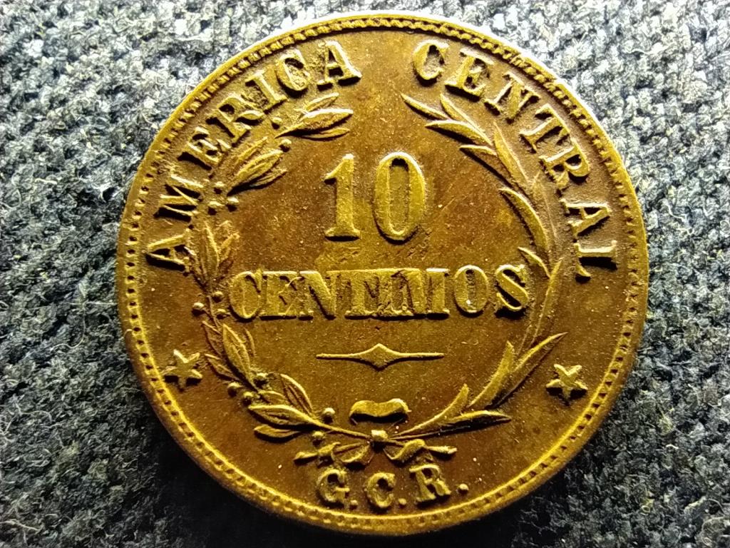 Costa Rica Első Costa Rica-i Köztársaság (1848-1948) 10 Centimo