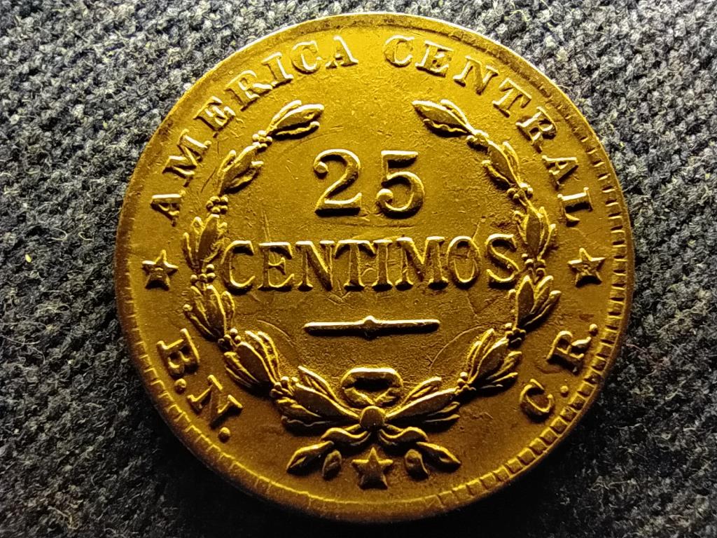 Costa Rica Első Costa Rica-i Köztársaság (1848-1948) 25 Centimo