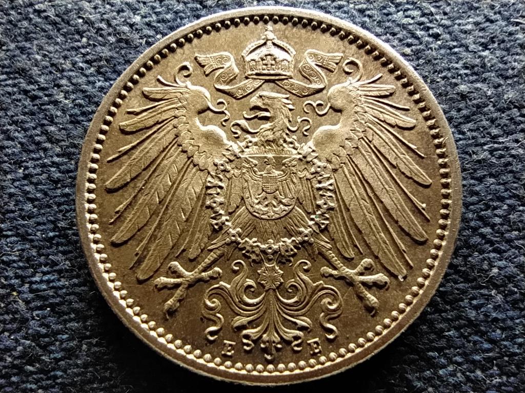 Németország II. Vilmos (1888-1918) .900 Ezüst 1 Márka 