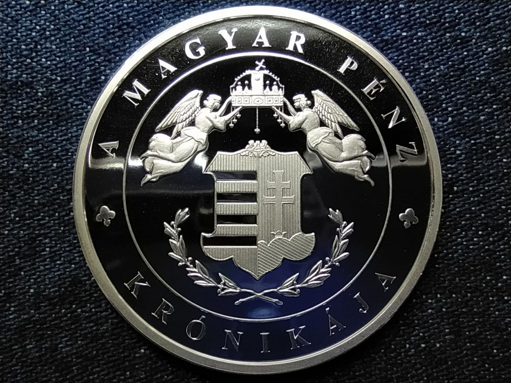 A magyar pénz krónikája Hunyadiak kora .999 ezüst