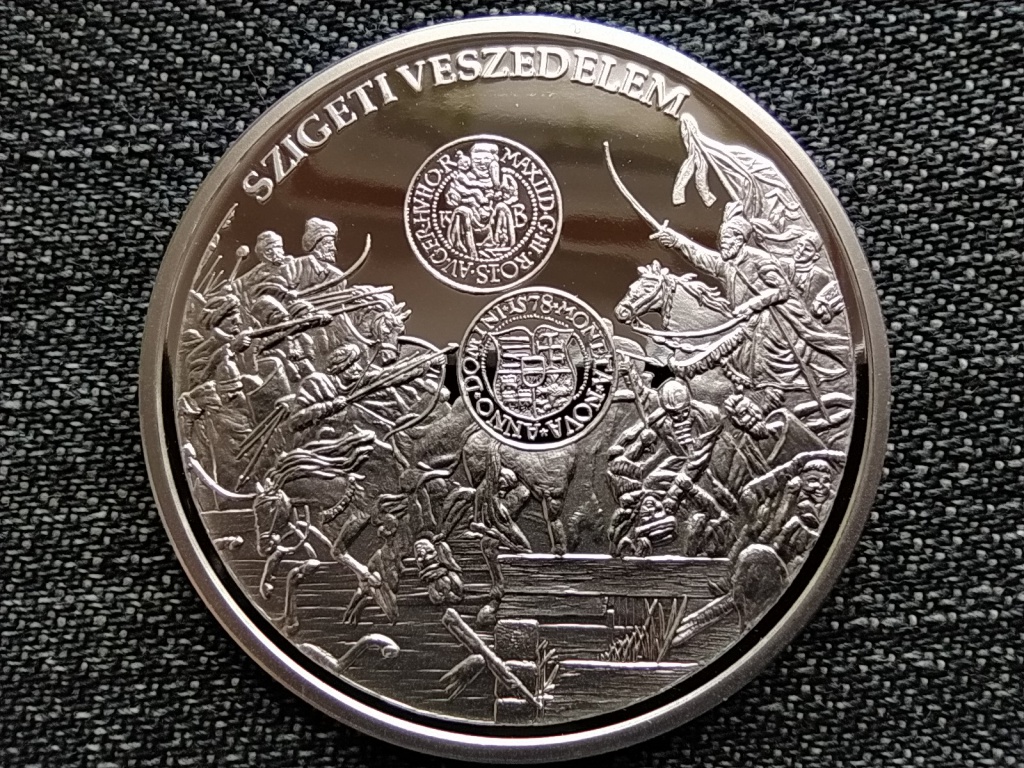 A magyar pénz krónikája Szigeti veszedelem .999 ezüst