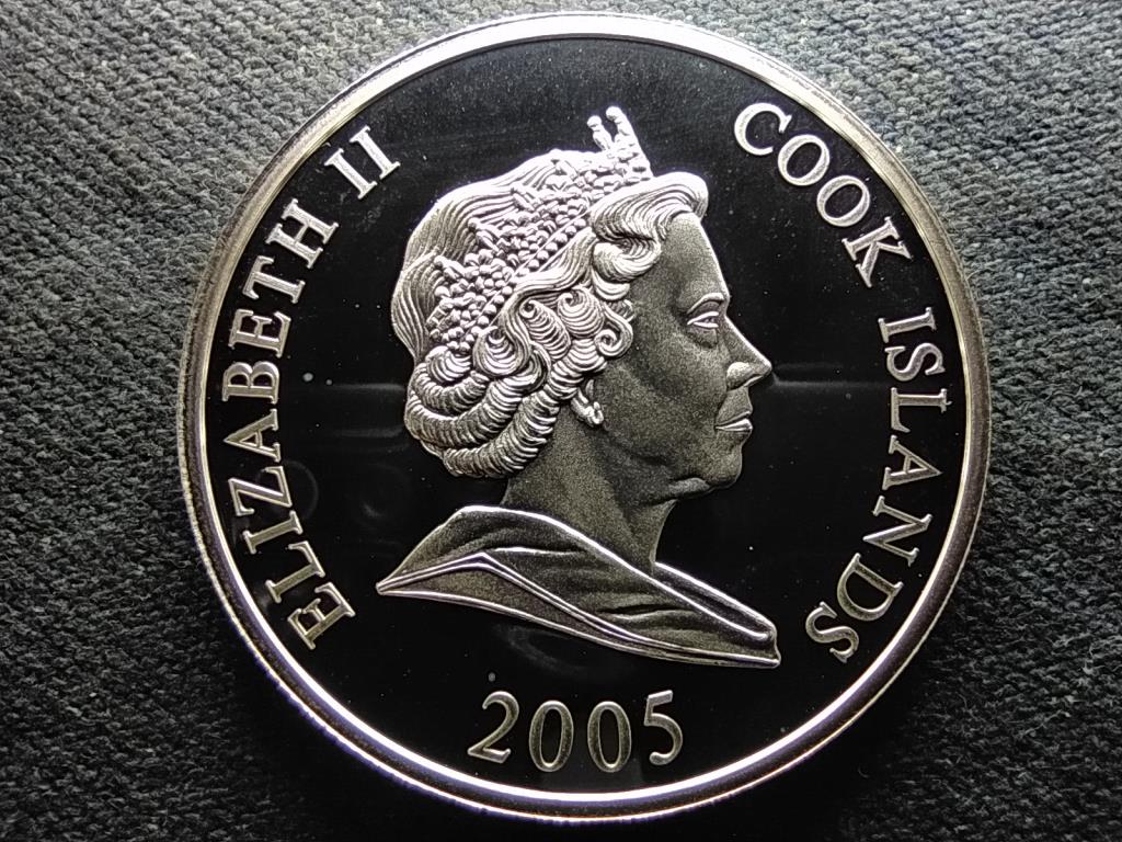 Cook-szigetek Jéghoki .999 ezüst 1 Dollár