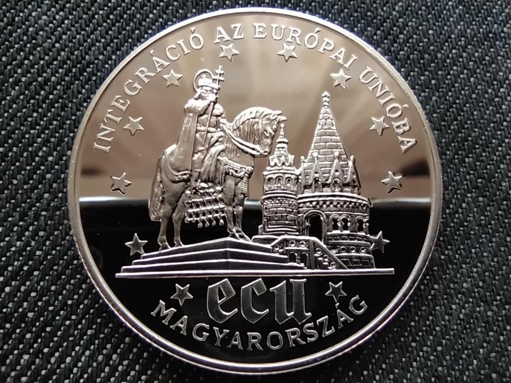 E.C.U. - Integráció az Európai Unióba .925 ezüst 500 Forint