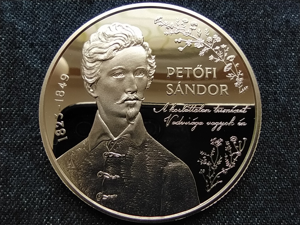 Petőfi Sándor és a szabadságharc .925 ezüst 30000 Forint