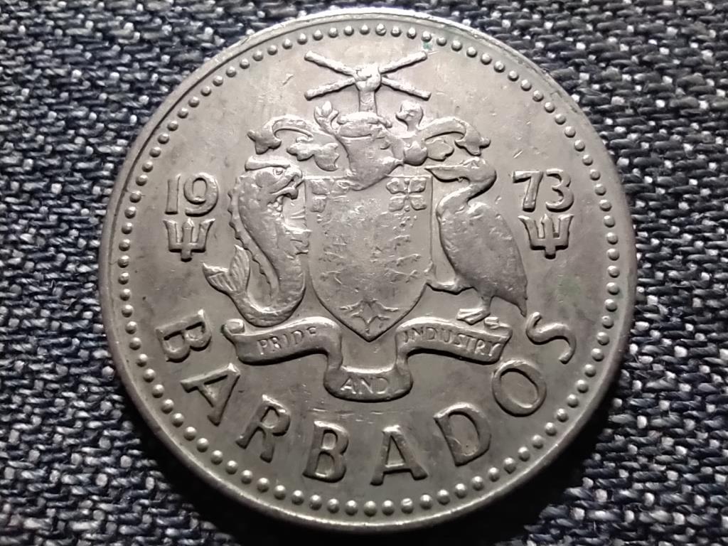 Barbados II. Erzsébet (1966-2021) 25 Cent