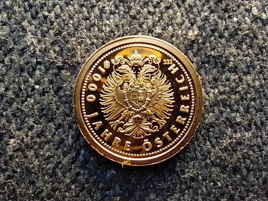 Ausztria I. Ferdinánd főherceg .333 arany 0,5g