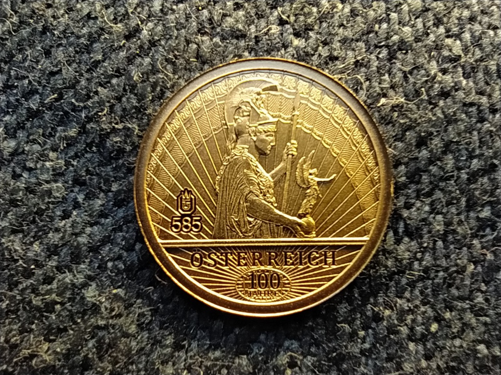 Ausztria 1955. május 15. Államnap arany 0,5g