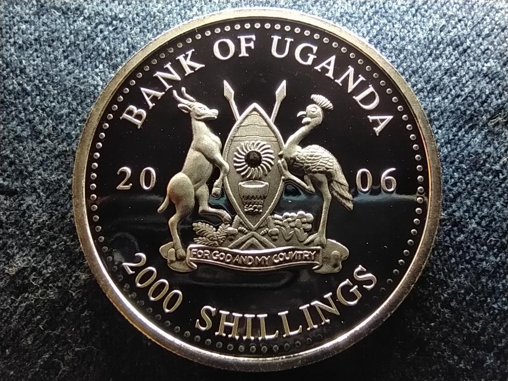 Uganda A foci nagyjai, Belgium, Eric Gerets 2000 Shilling 