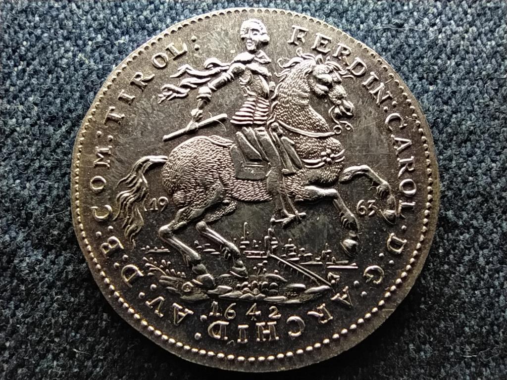 Ausztria Tirol Ferdinánd Károly főherceg ezüst .835 2 dukát másolat