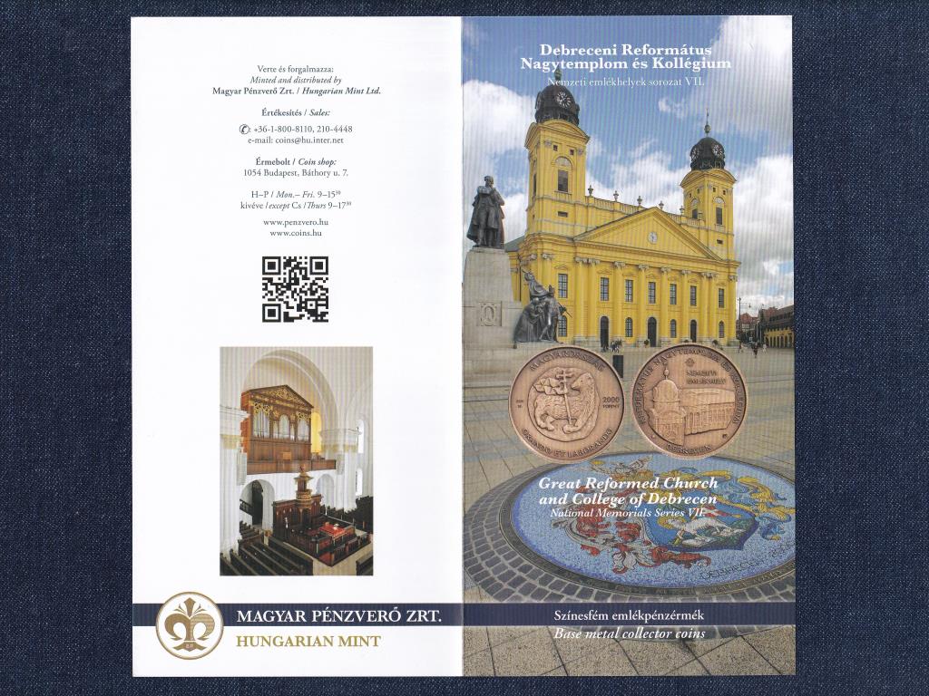 Debreceni Református Nagytemplom és Kollégium 2000 Forint