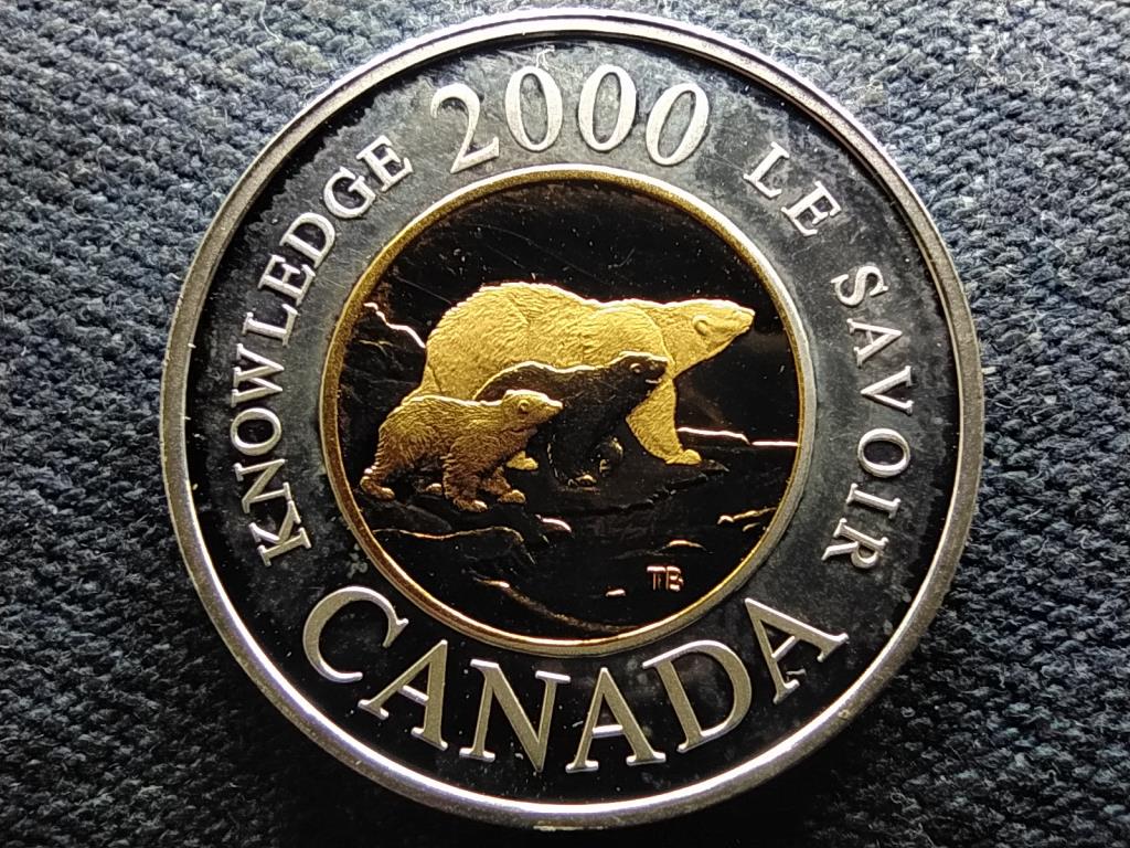 Kanada Tudomány .925 ezüst 2 Dollár