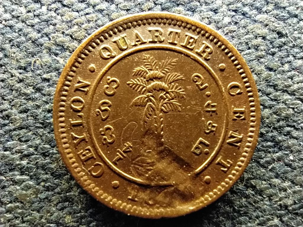 Sri Lanka Viktória (1870-1901) 1/4 Cent