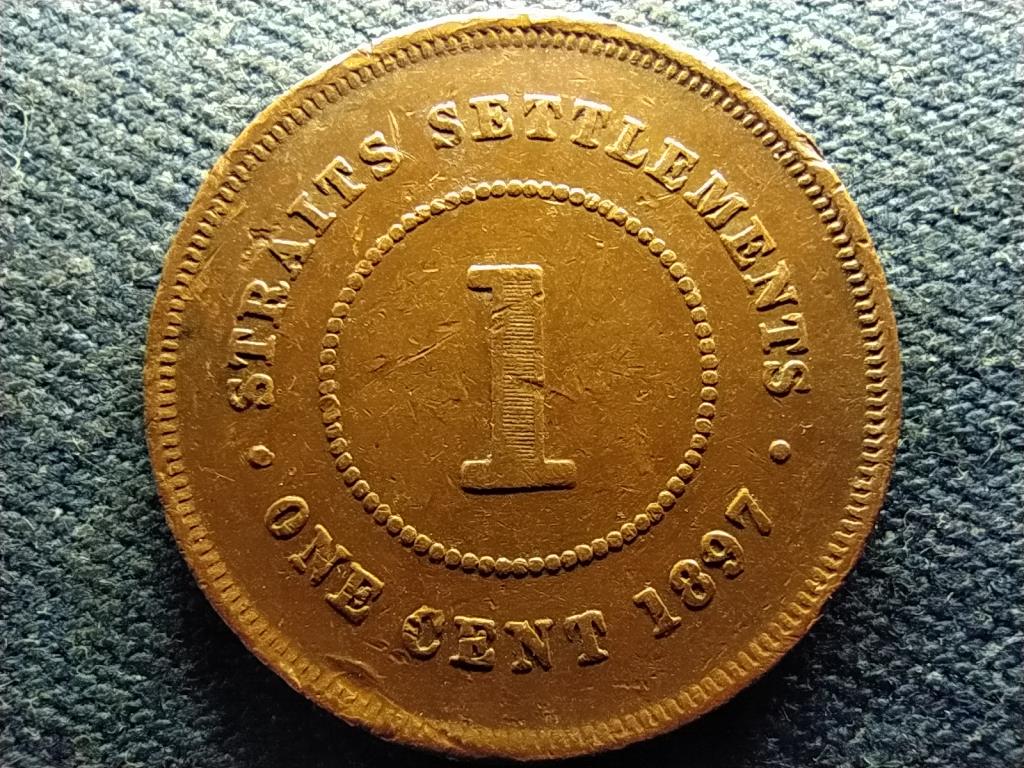 Malajzia Viktória (1837-1901) 1 Cent