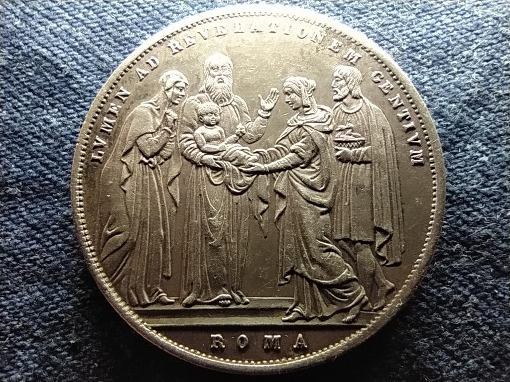 Vatikán XVI. Gergely (1831-1846) .917 ezüst 1 scudo