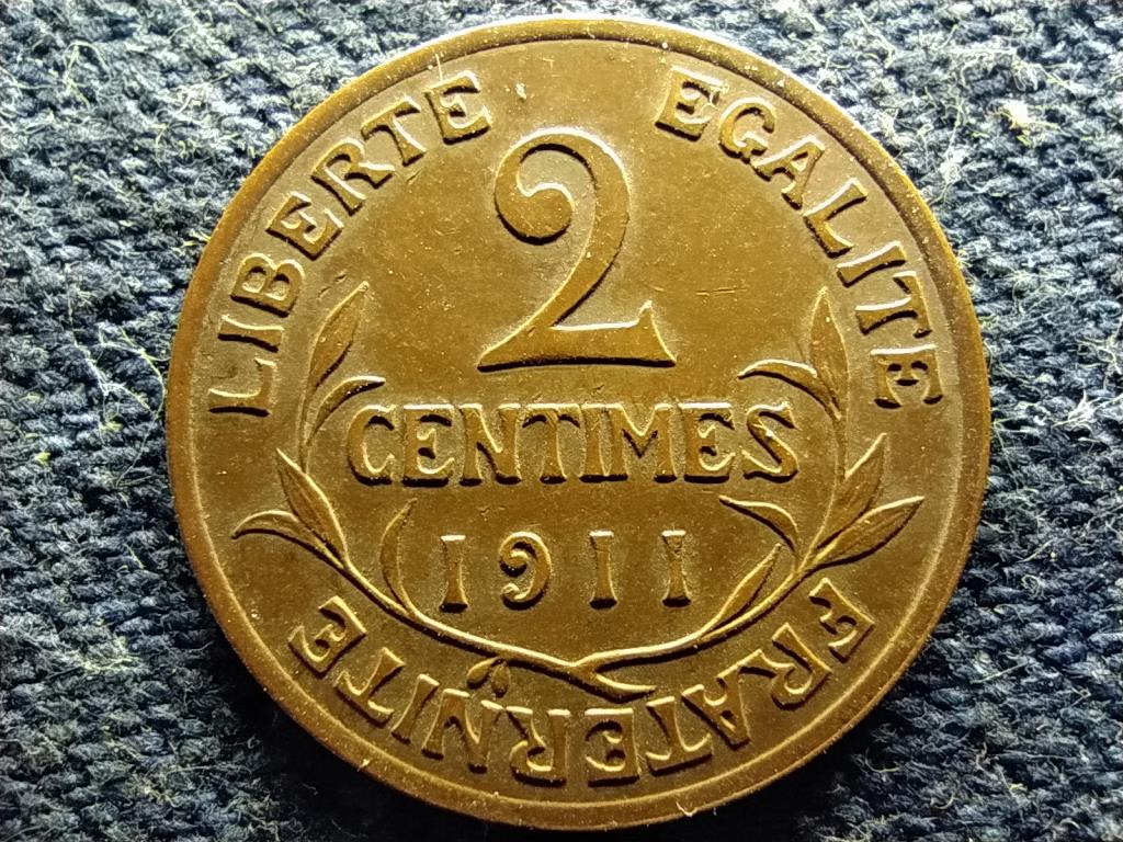 Franciaország Harmadik Köztársaság (1870-1940) 2 Centimes 