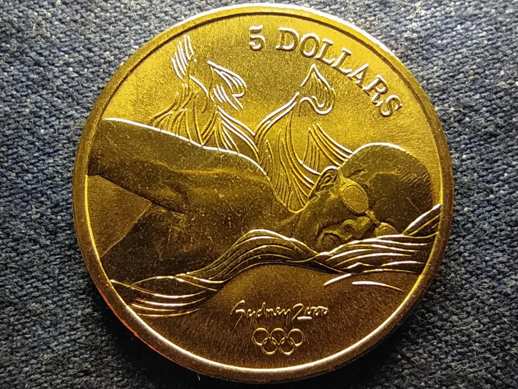 Ausztrália XXVII. Nyári Olimpia 2000 Sydney Vízi sportok 5 Dollár 