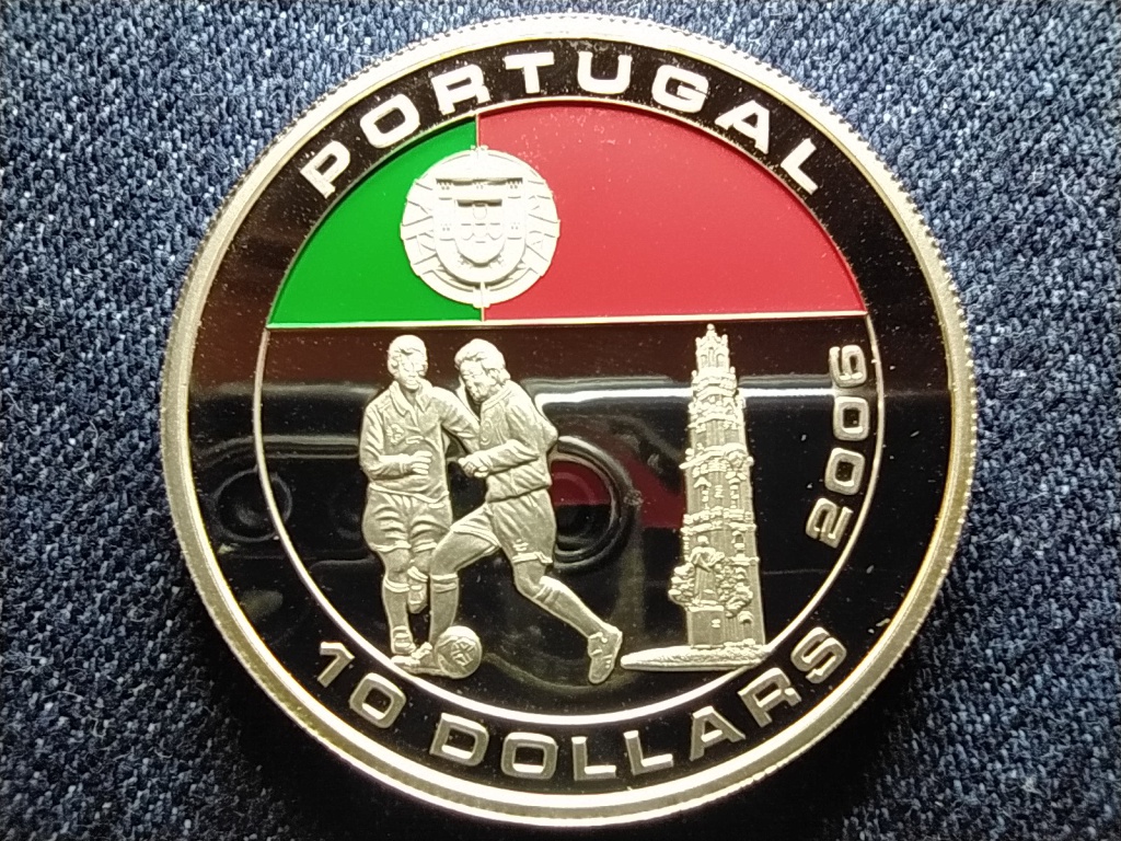 Libéria Labdarúgó bajnokság Portugália 10 Dollár 
