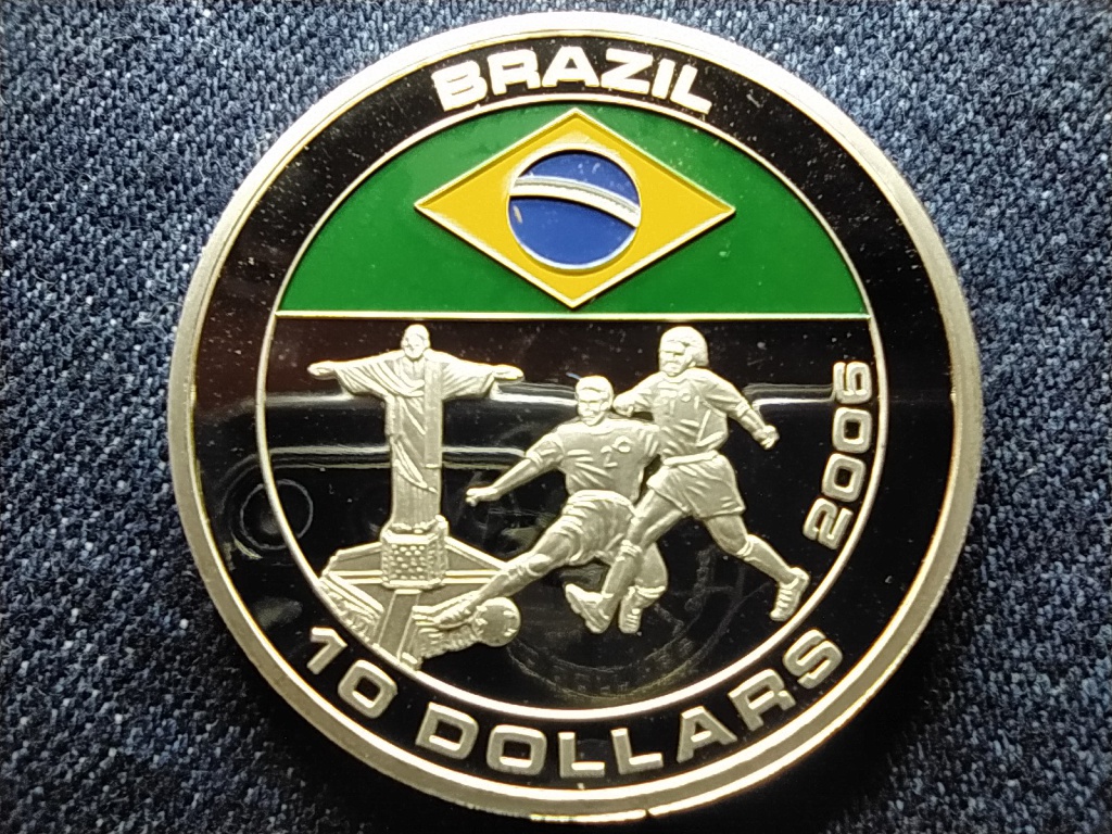 Libéria Labdarúgó bajnokság Brazília 10 Dollár 
