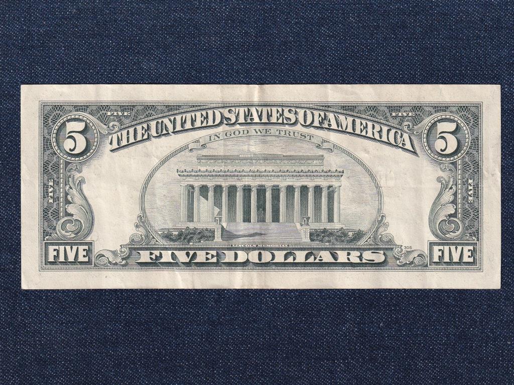 USA Szövetségi köztársaság (1776-) 5 Dollár 