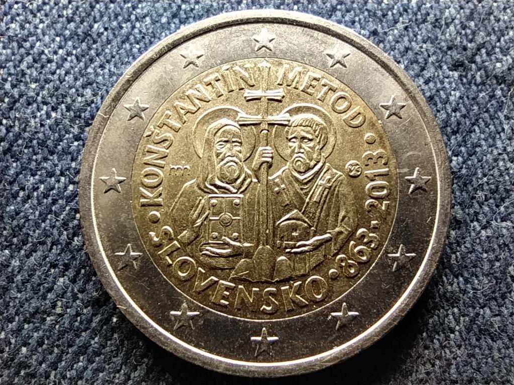 Szlovákia Konstantin és Metód 2 Euro 