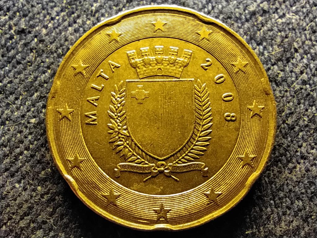 Málta Köztársaság (1974-) 20 euro cent 