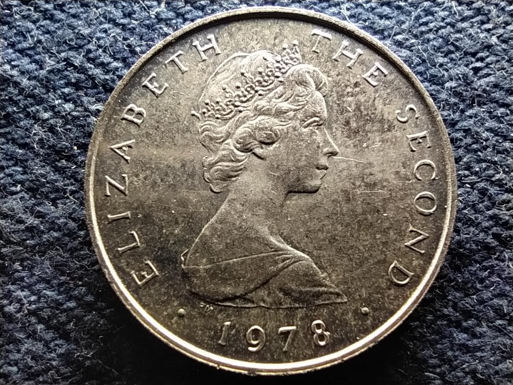 Man-sziget II. Erzsébet (1952-2022) .925 Ezüst 1 Penny 
