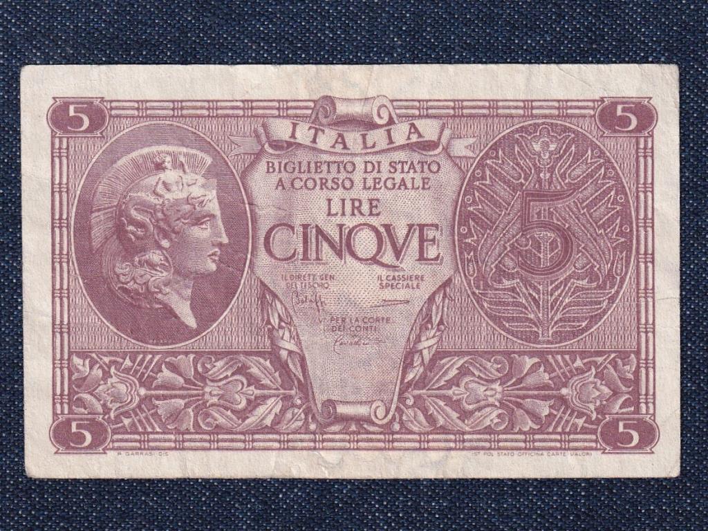 Olaszország III. Viktor Emánuel (1900-1946) 5 Líra bankjegy