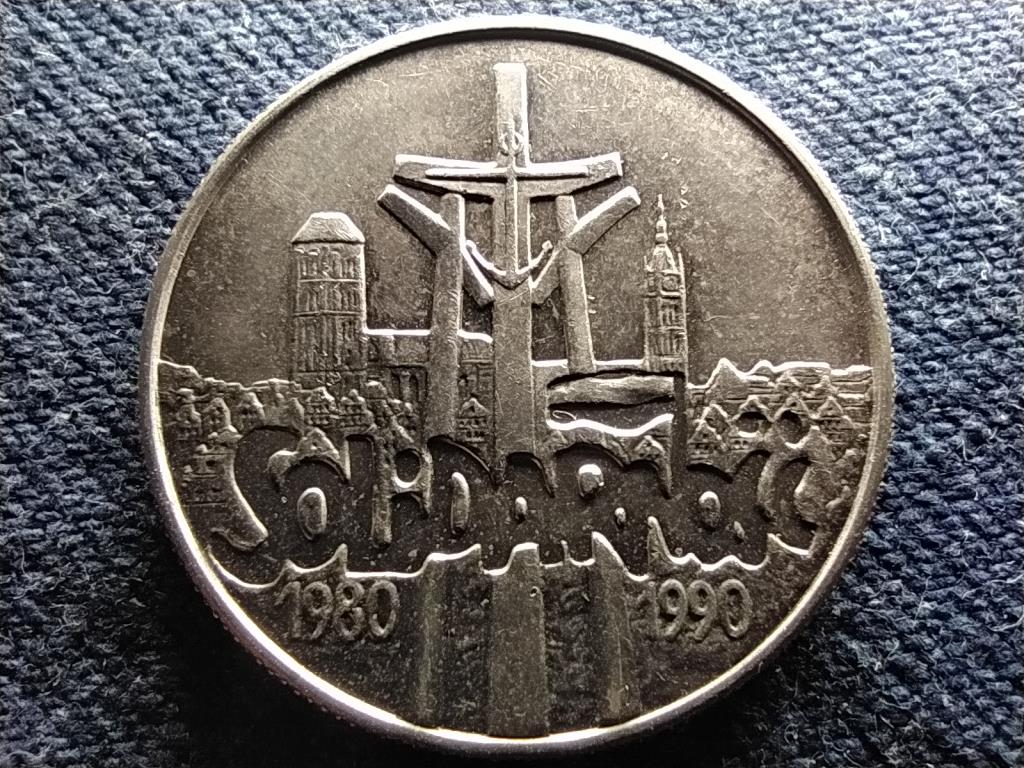 Lengyelország Szolidaritás szimbóluma 10000 Zloty 