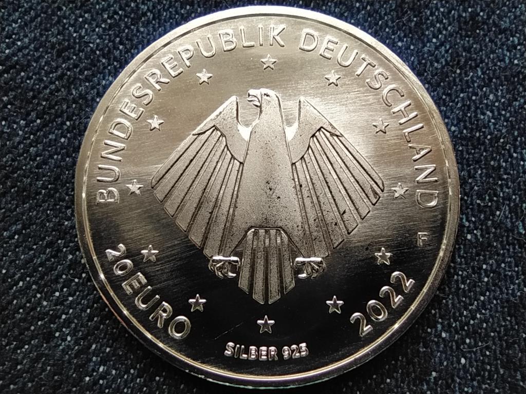 Németország Corvey hercegi apátsága .925 Ezüst 20 Euro 